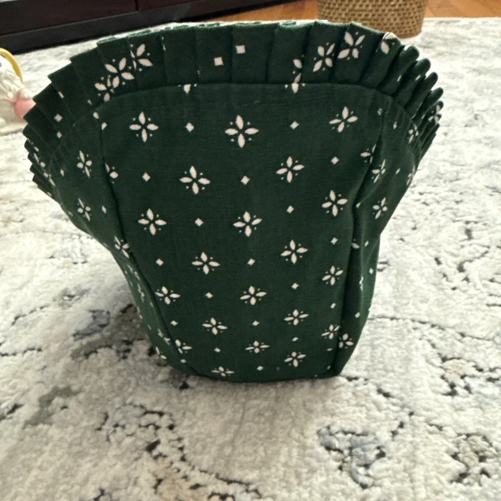 Vintage Longaberger Sleigh Fruit Basket With Liner